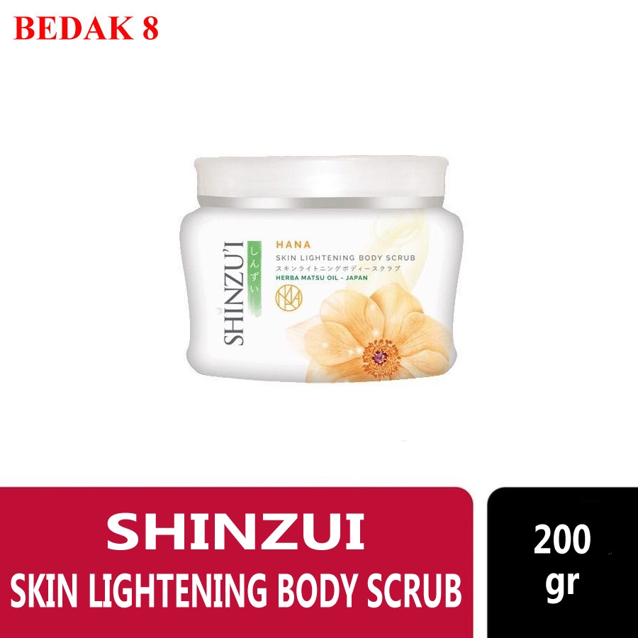 Shinzui Skin Lightening Body Scrub 100 gr | 200 gr/ Lulur Shinzui 100 gr | 200 gr