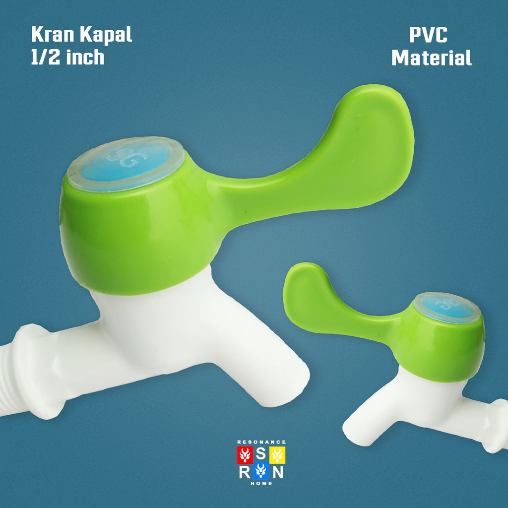 Kran Air Pvc 2 Way 1/2 Inch Keran Jempol Resonance Home