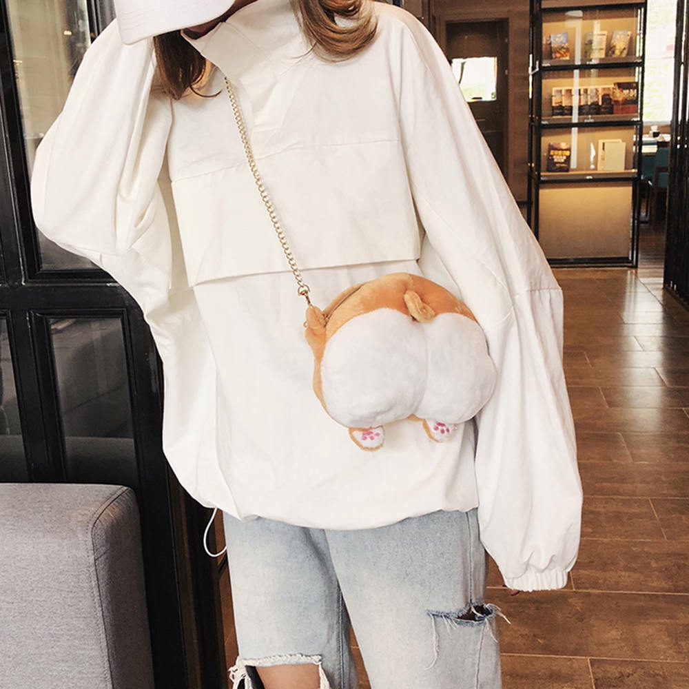 Tas Bahu Selempang Keren Motif Anak Anjing Lucu Shopee Indonesia