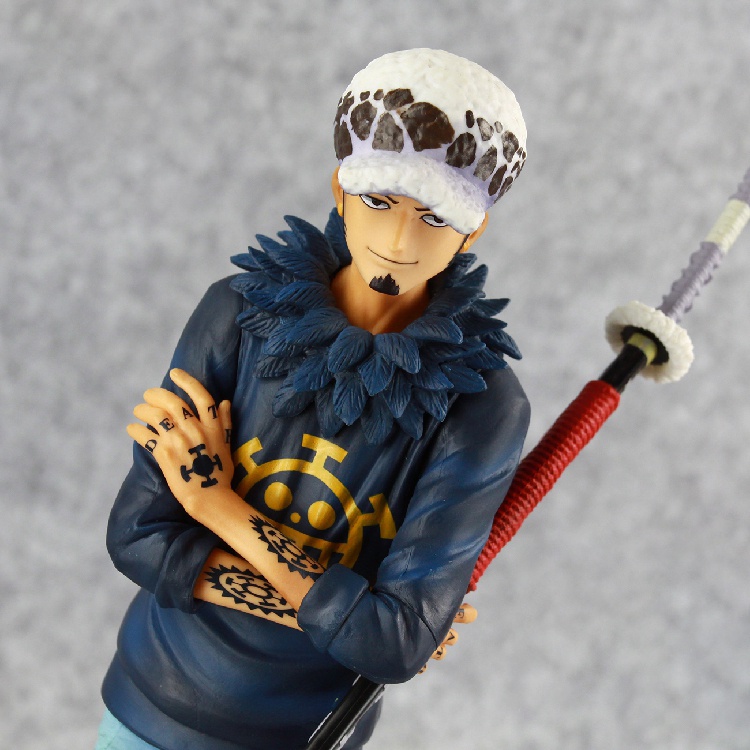 Mainan Action Figure One Piece Grandista The Great Man Trafalgar Law Kepala Ganda Ukuran 29cm