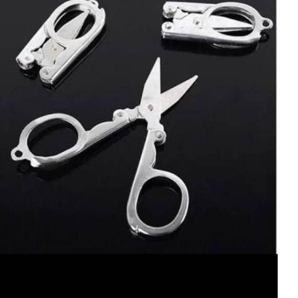

TERLARIS Gunting Lipat Trip Scissors Folding Scissors .,.