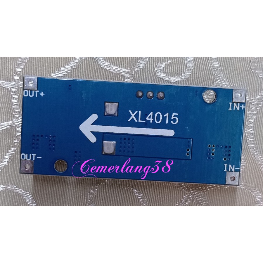 5A Adj Step Down XL4015 DC-DC Voltage Stepdown Module + Heatsink