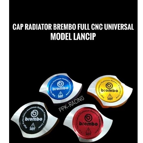 Tutup Radiator CAP Speed Racing Cap Radiator CNC Universal