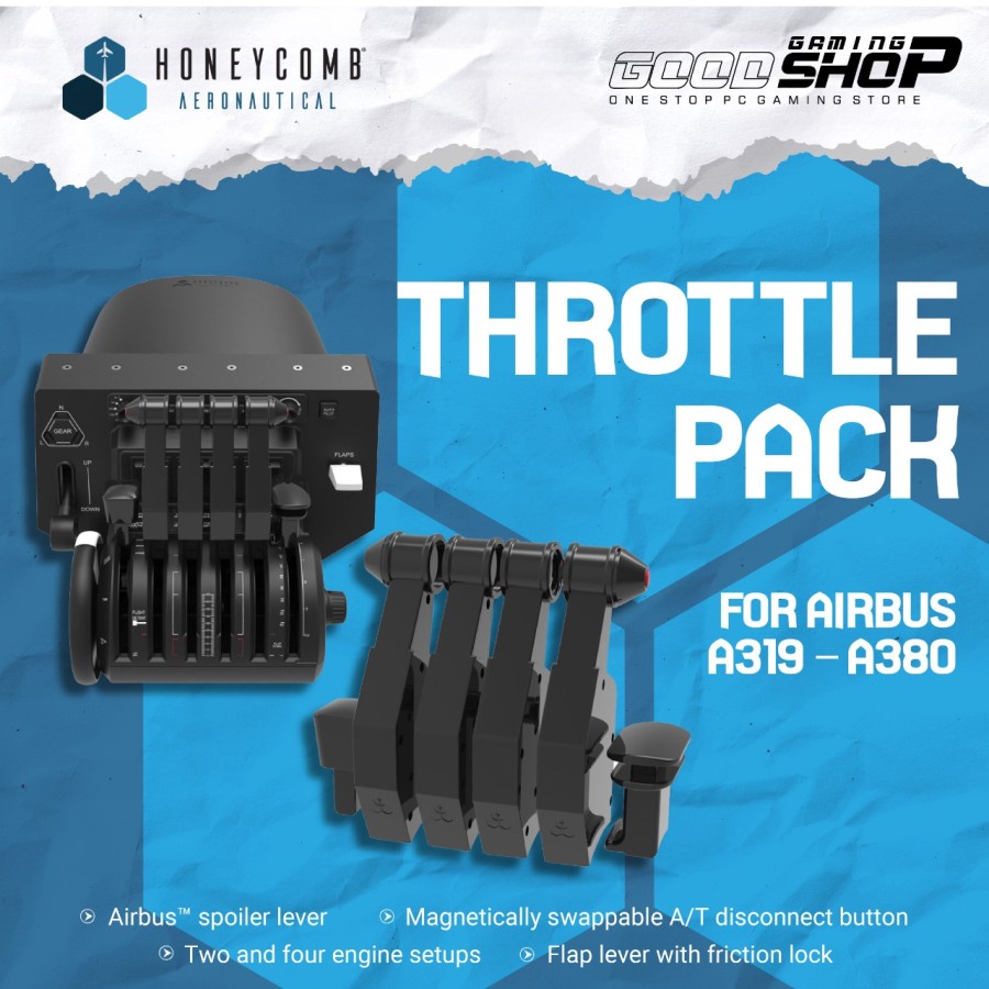 Honeycomb Throttle Pack for Airbus A319 – A380