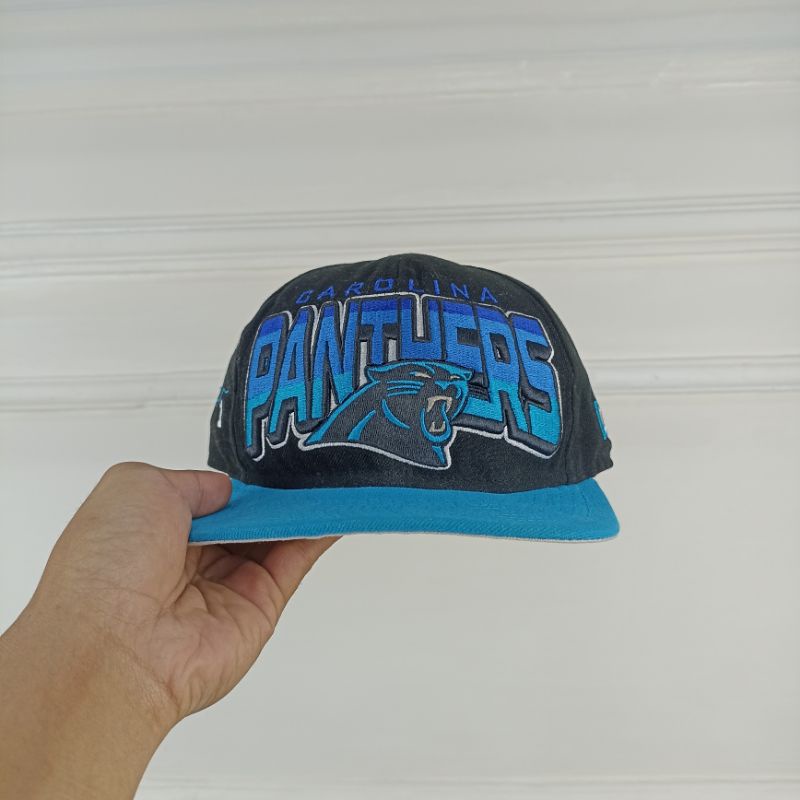 topi cap hat snapback carolina panters newera x nfl second