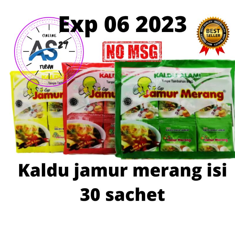 

KALDU ALAMI JAMUR MERANG NONI MSG 1 PACK 30 SACHET TERMURAH