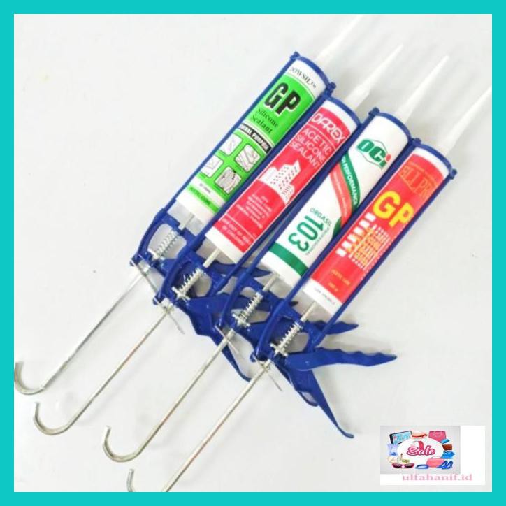 

Rew5Ey- Paket Hemat Lem Silicone Sealantacetic Plus Gun Silicone Sealant - Clear Bening Ft54Yt5-