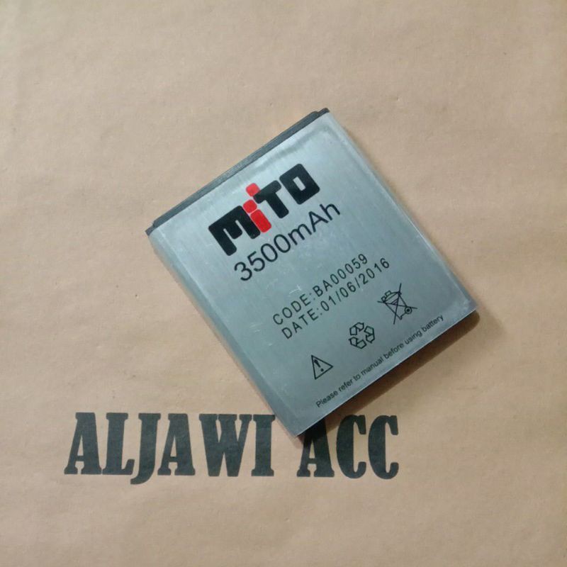 BATERAI MITO A310 FANTASY 2 BA00059 ORIGINAL BATTERY HP