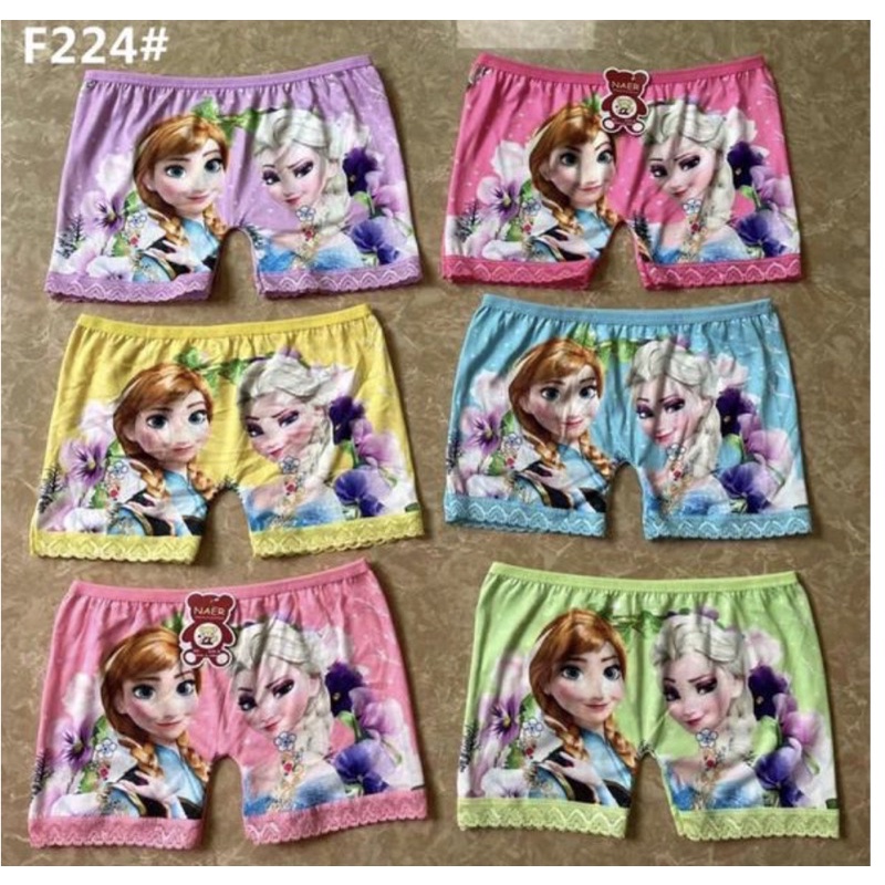 12 PCS BOXER IMPORT MURAH ANAK PEREMPUAN LUSINAN // AS