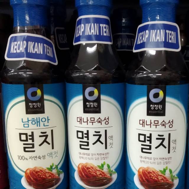 

Daesang essential anchovy sauce 415ml kecap ikan teri import