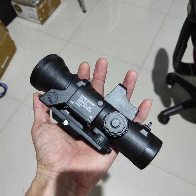 best seller] SCOPE DUMMY ELCAN TELESCOPE 4X