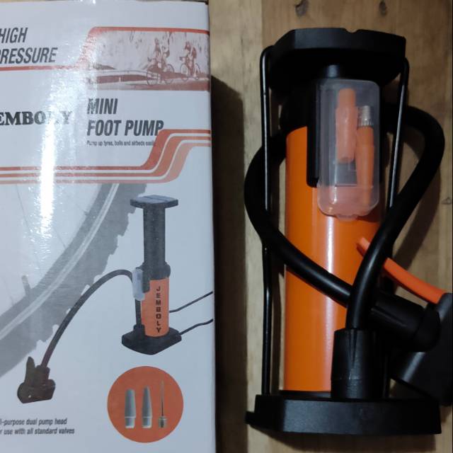 Jual Pompa Motor Injak Sepeda Jemboly Dengan Cop Lengkap Shopee Indonesia