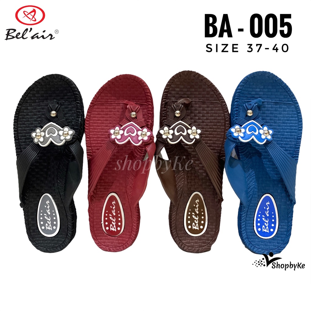 Sandal Japit Wanita merk Bel Air Tipe 005 Size 37-40 / Sandal Flat Wanita