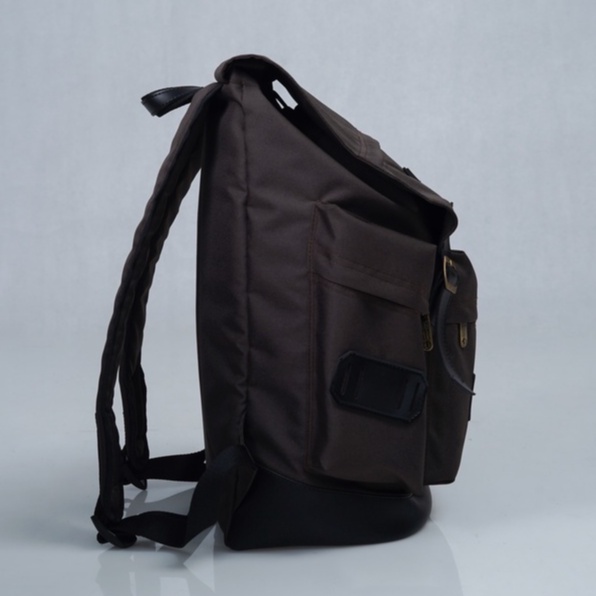 BRAIN STROM BROWN |ManNeedMe x URBAN| Tas Ransel Punggung Pria Wanita Backpack Kuliah / Kerja ORI