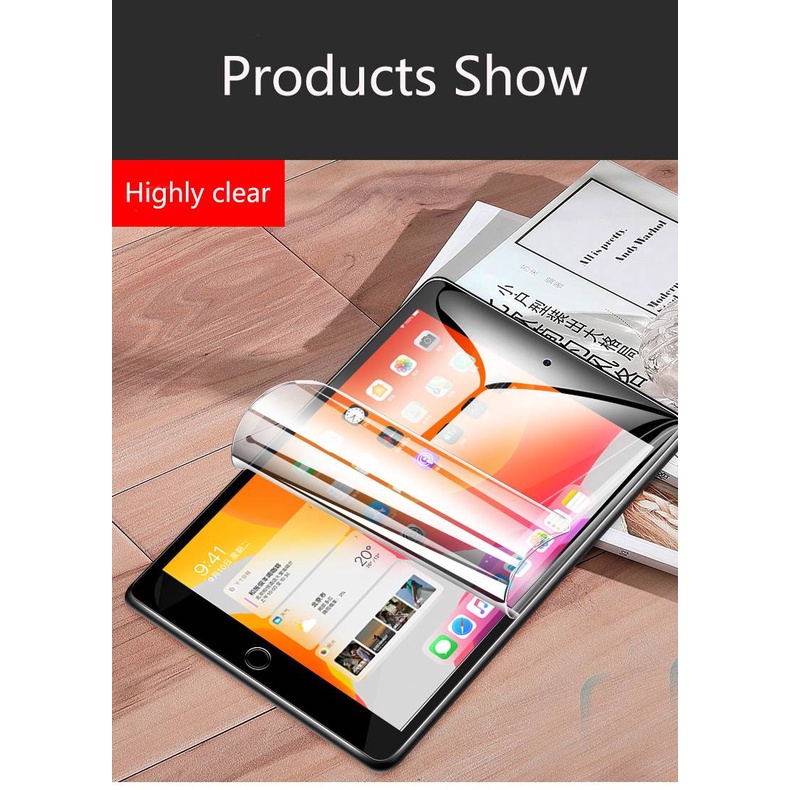 Hydrogel Film For HUAWEI MatePad Pro 11 12.6 M6 10.8 T10s T10 T 10s T 10 10.1 9.7 Full Cover Screen Protector HD Ultra-Thin Soft TPU