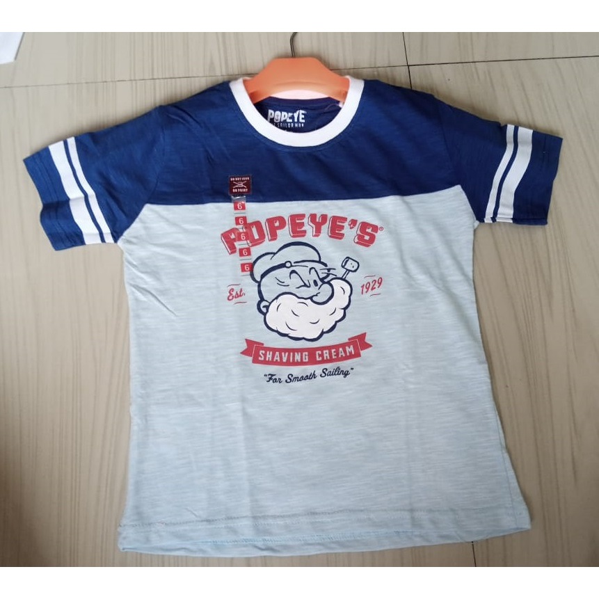 Kaos Popeye Motif Terbaru ( New Arrival )