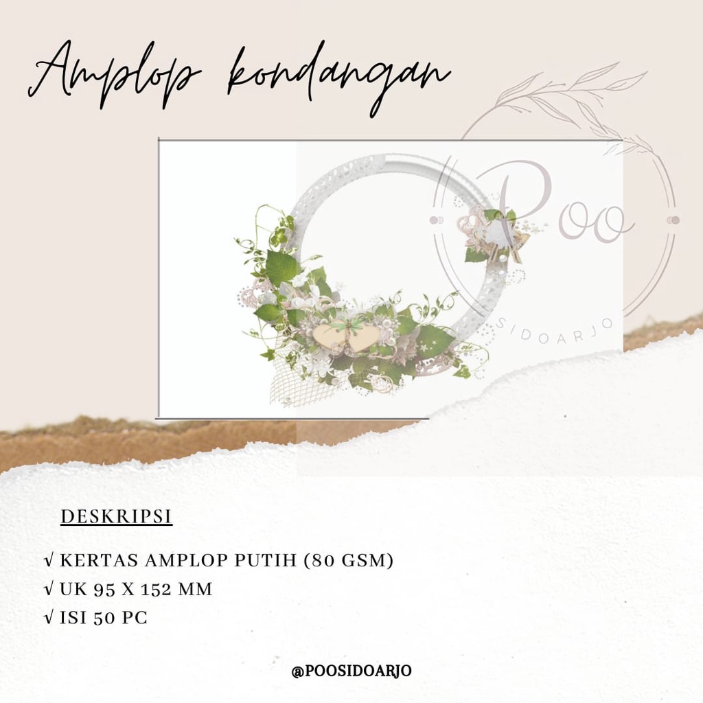 AMPLOP CUSTOM,AMPLOP,AMPLOP KONDANGAN CUSTOM AMPLOP SEAL