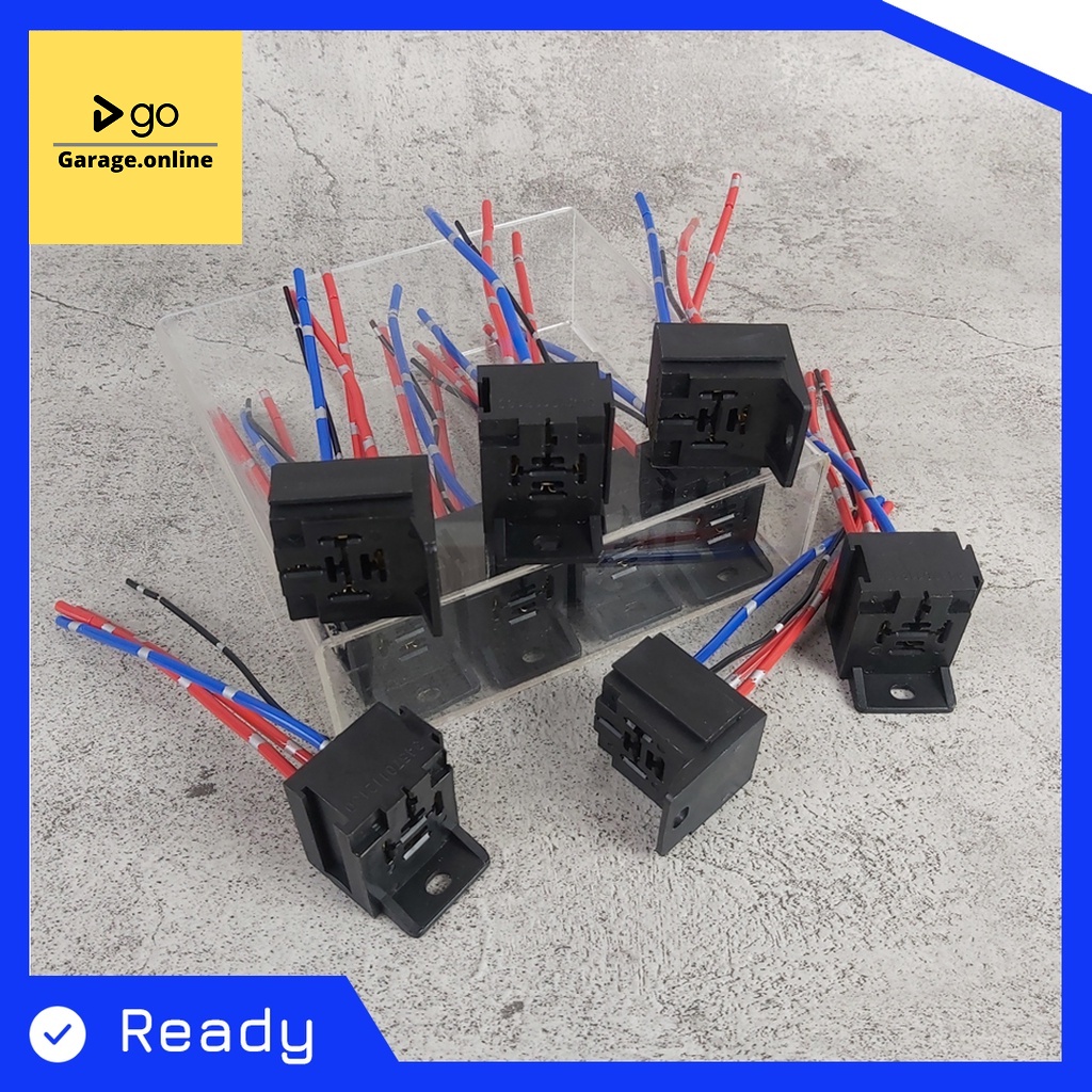 Soket Socket Rumah Relay Gandeng Hella Bosch Denso MX 4 Kabel termurah