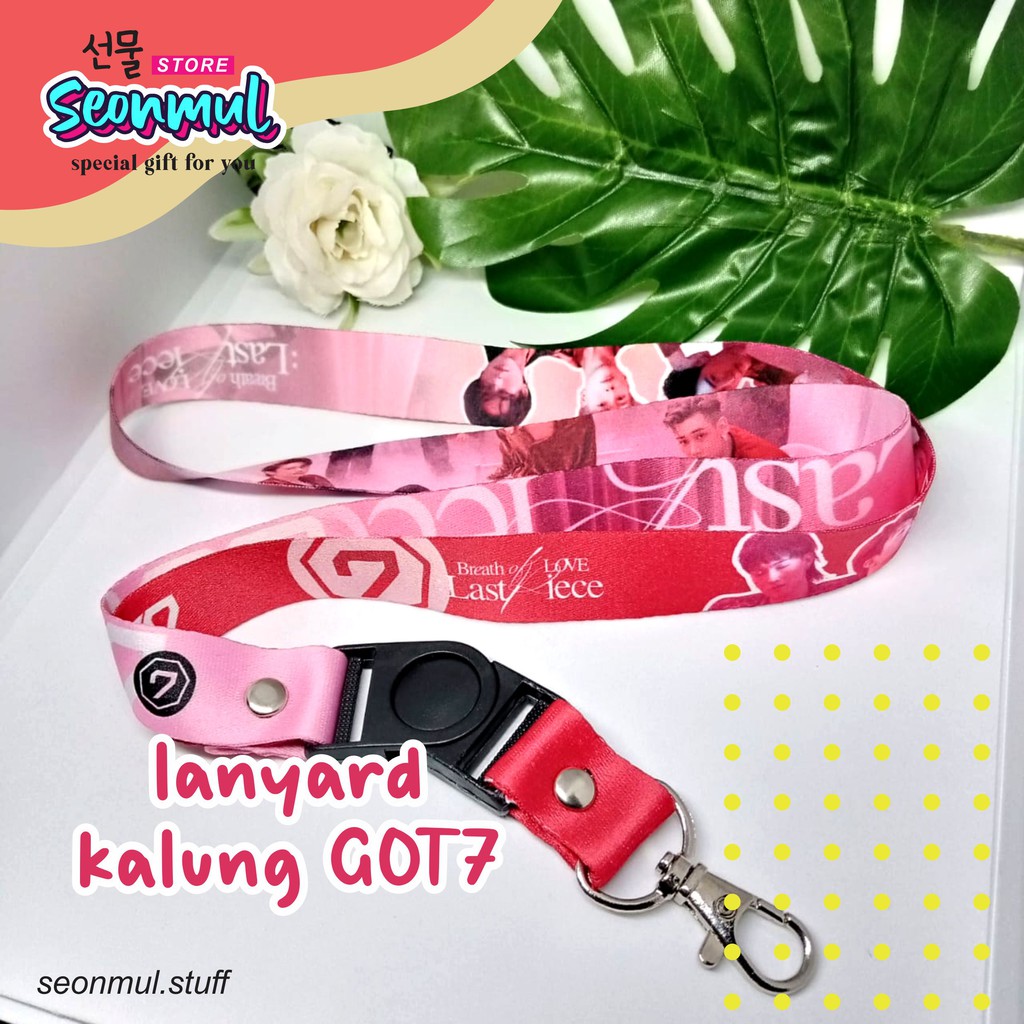 READY STOCK LANYARD KALUNG KPOP STRAY KIDS SKZ GOT7 / STRAP HP ID CARD CAHOL [TERMURAH]