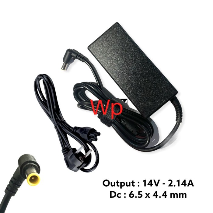 Adaptor Charger Samsung LCD LED TV Monitor 14v 2.14a (6.5 x 44 mm)