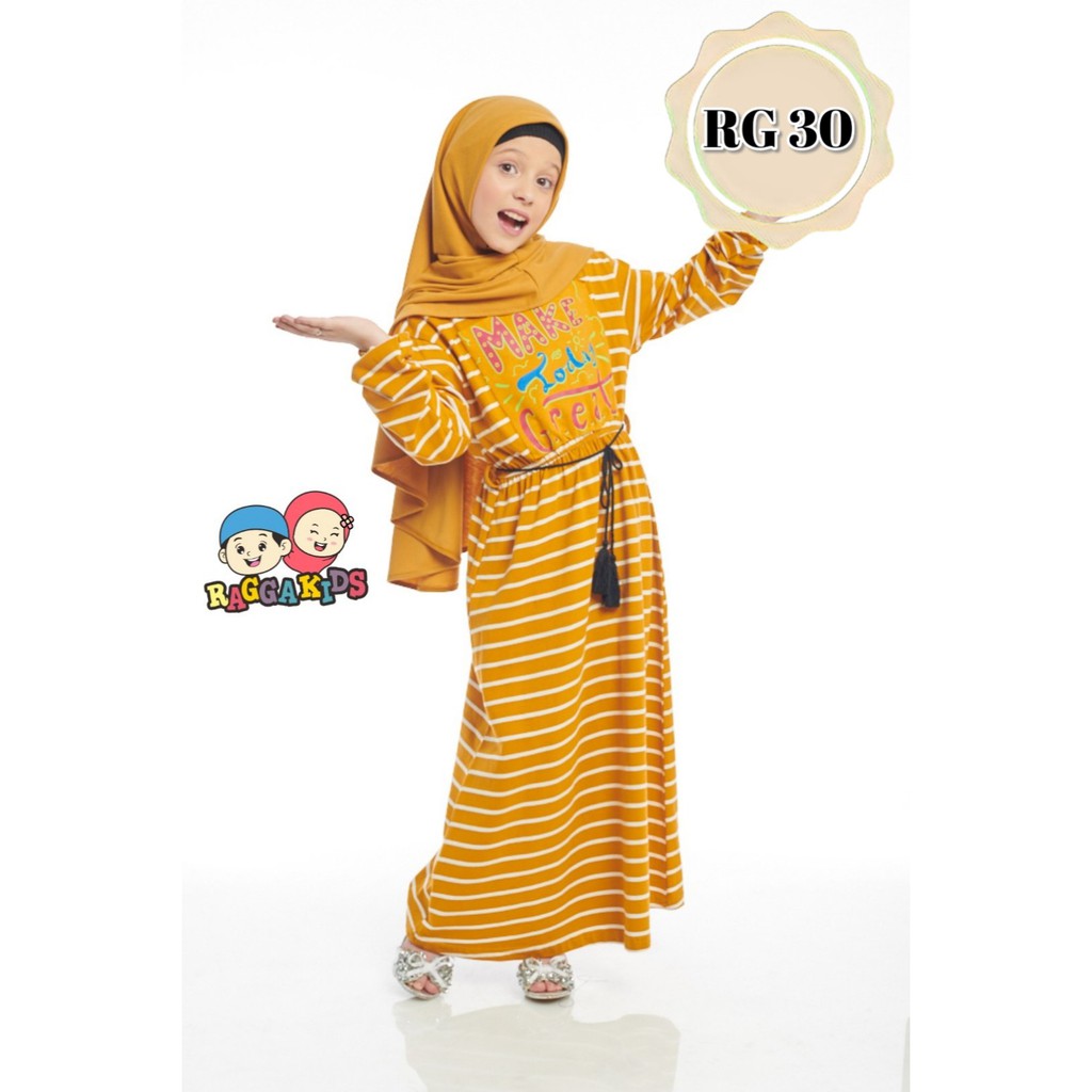 GAMIS ANAK REMAJA PEREMPUAN RAGGAKIDS TERBARU NYAMAN BAHAN KAOS GAMIS COUPLE IBU ANAK 2-12 TAHUN