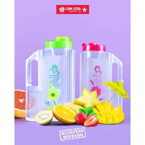 LION STAR J-5 BOTOL AIR MINUM JUMBO COOL BOTTLE VERTICAL PLASTIK 3 L