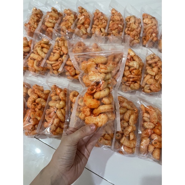 

Makaroni Pedas Ngembang Balado / Snack Jadul - 40 gr