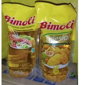 

Bimoli minyak goreng biasa / spesial / Sania / Delima premium 1 ltr