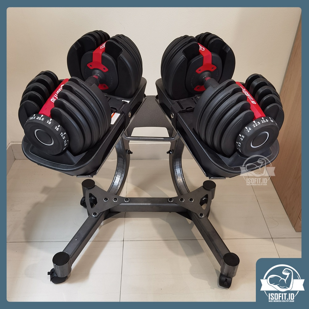 Isofit.id Dumbell Bracket / Penyangga Tempat Dumbbell / Rak Dumbell / Dumbell Stand