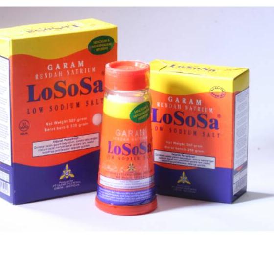 

New - Garam LoSoSa 500gr. Garam rendah natrium untuk mencegah hipertensi / darah tinggi