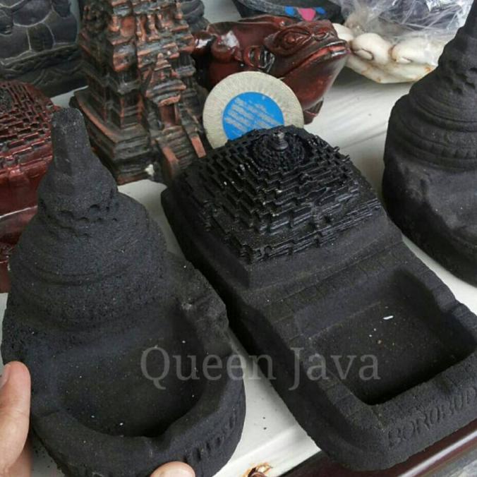 *****] Asbak batu stupa dan candi Borobudur