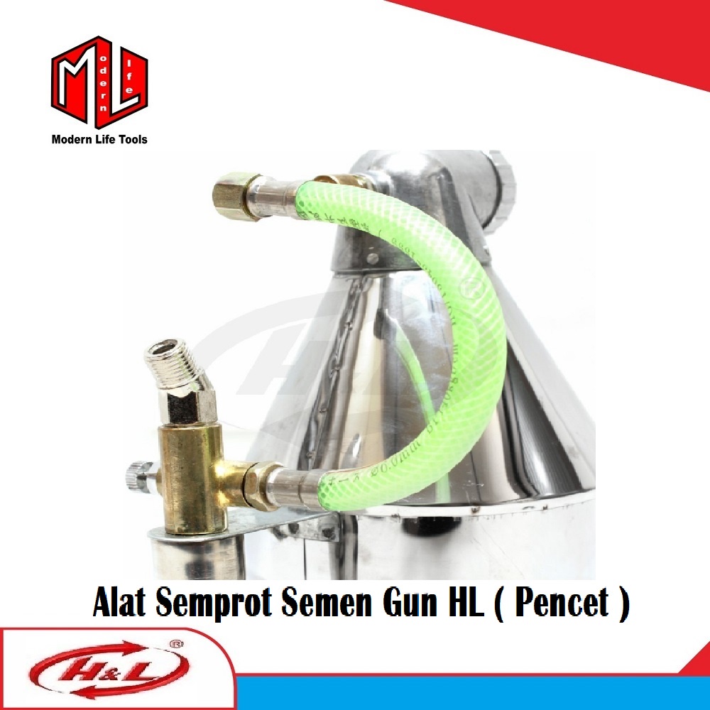 Alat Semprot Semen Gun Pencet HNL atau Cement Gun Pencet H&amp;L