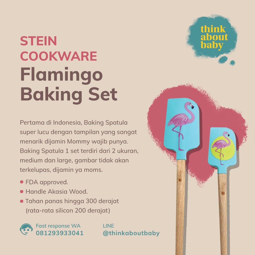 Stein cookware Flamingo Baking Spatula