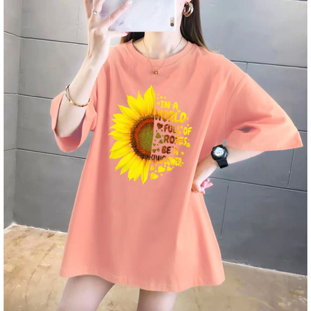 Kaos Jumbo Half Flower (Ld 116,PJ 65)