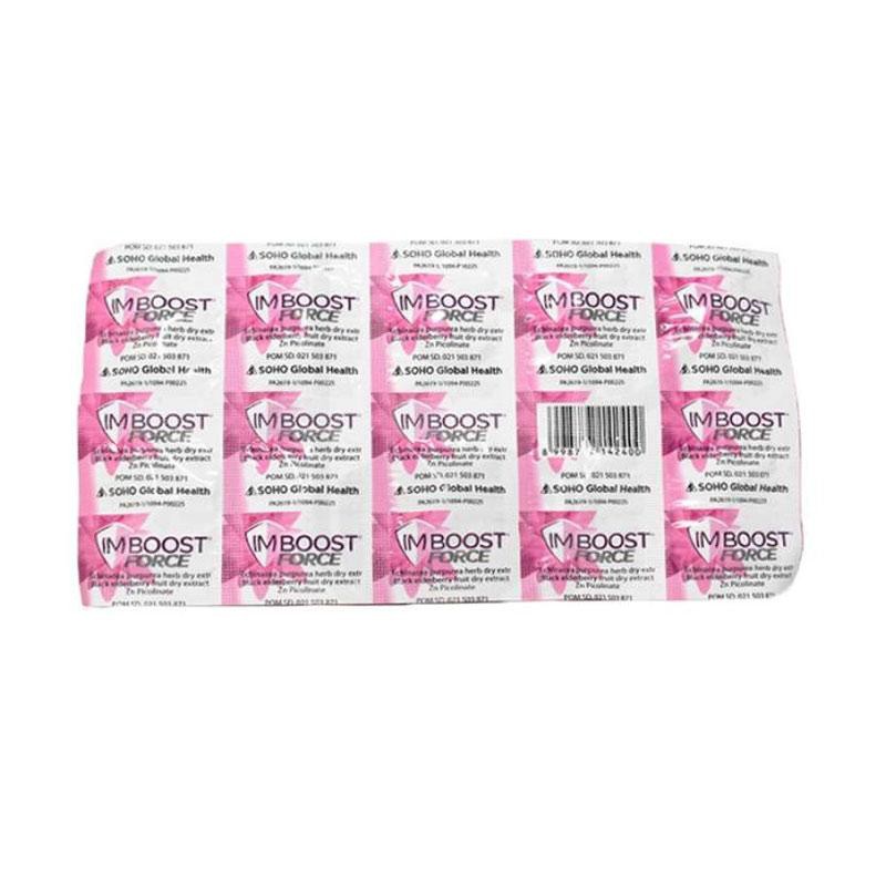 TERLARIS!!! Hot Produk Imboost Force Caplet 1strip Isi 10Tablet Berkualitas