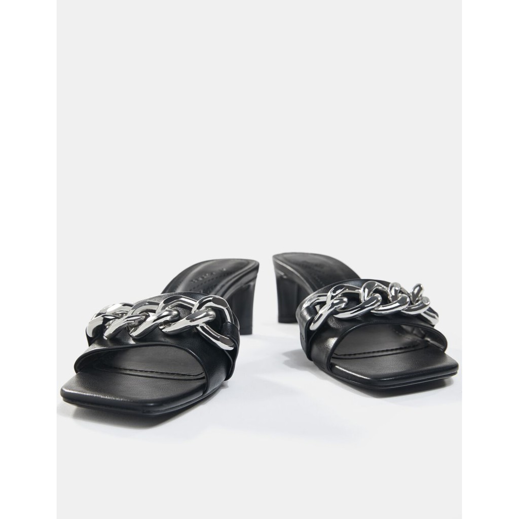 [7.7 Boombastis Sale⚡] - SANDAL WANITA BKS001 HIGH HEEL SANDALS CHAIN PREMIUM IMPORT