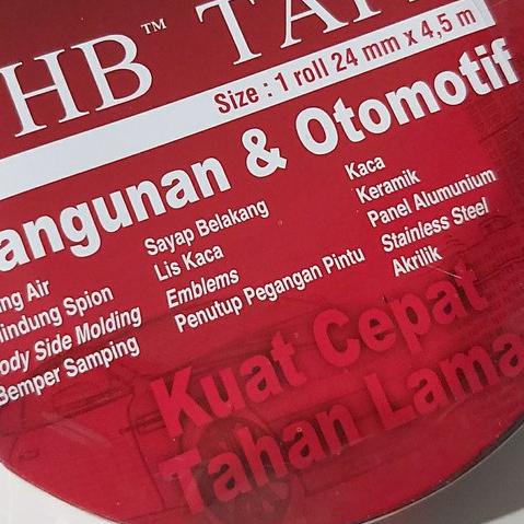 

Paling Laris!! LR060 Double Tape 3M VHB 24mm x 4.5mtr Original