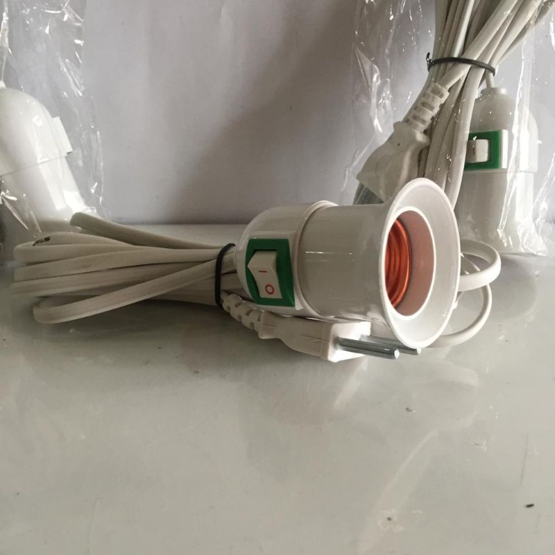 FITTING GANTUNG + KABEL + SWITCH + COLOKAN SHENG WEI