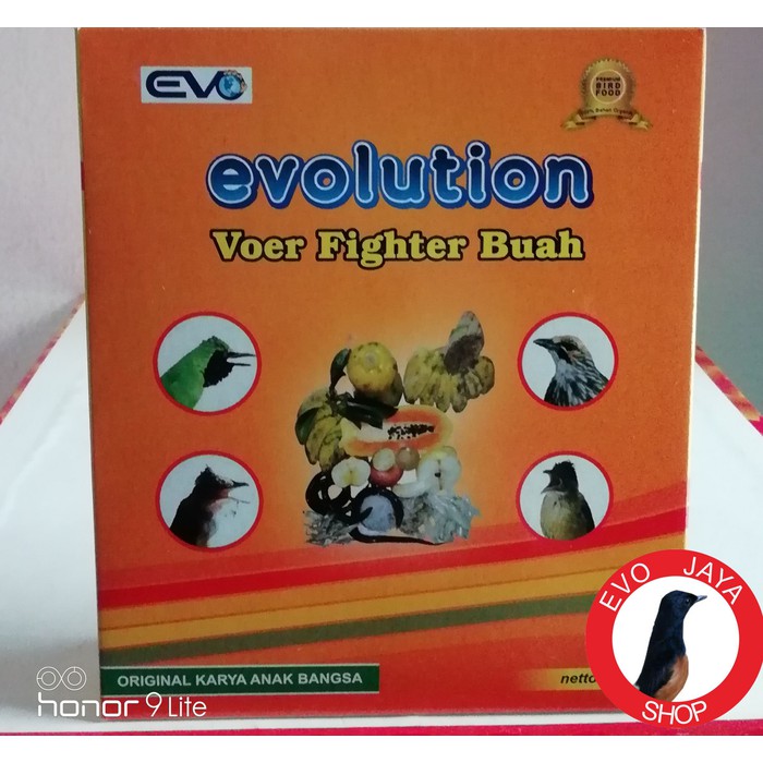 Promo PAKAN BURUNG VOER BUAH FIGHTER EVOLUTION Murah