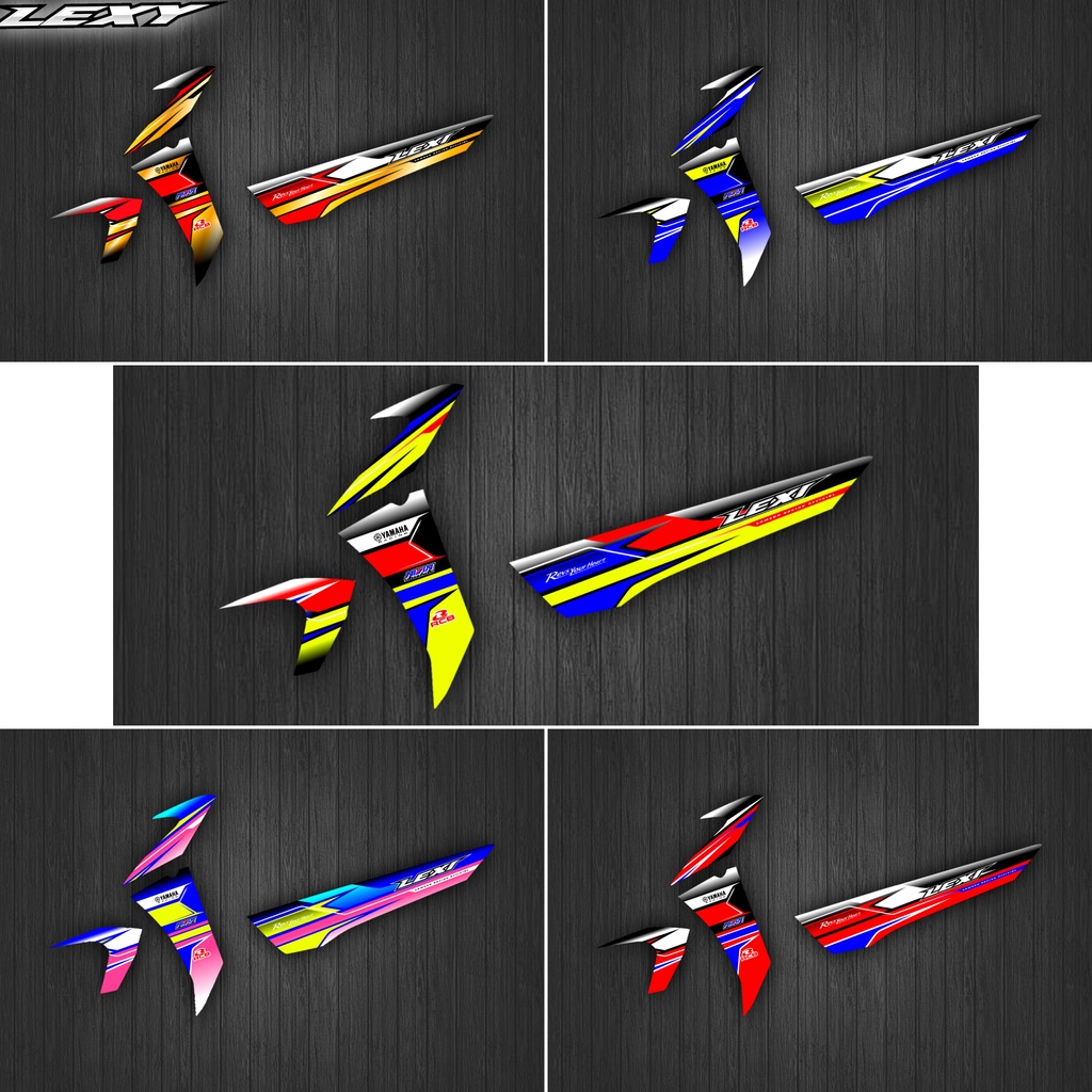 Stiker Striping Motor Variasi Yamaha Lexi / Stiker Yamaha Lexi / Striping Variasi Lexi (BISA COD)
