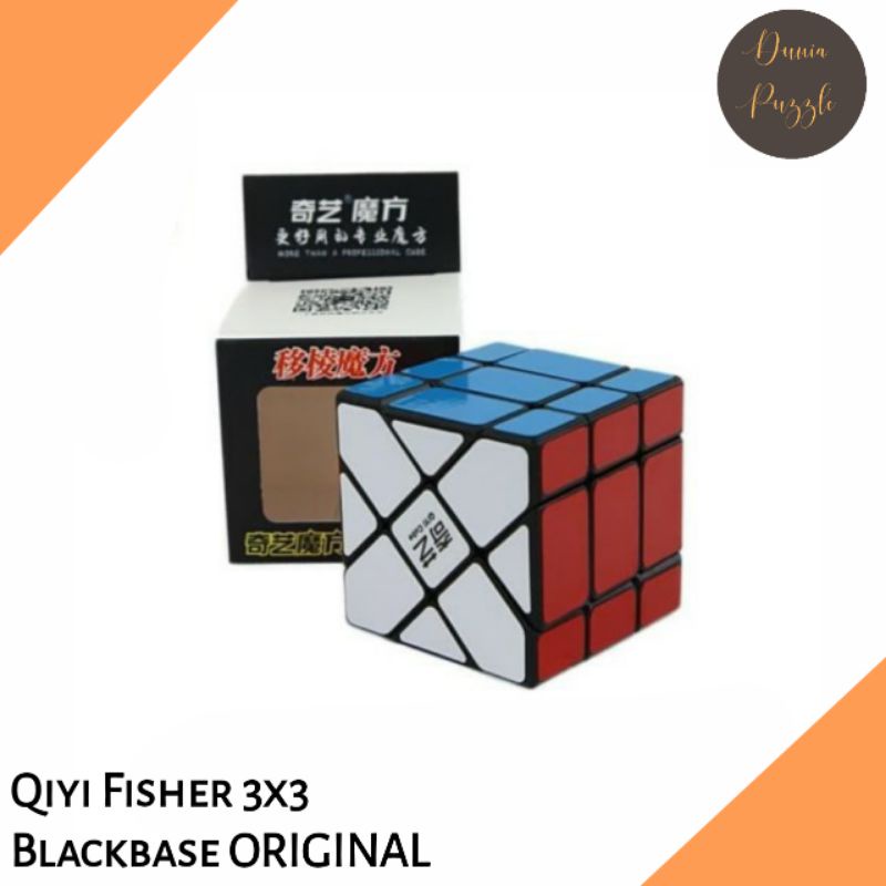 Rubik Fisher 3x3 Qiyi Fisher 3x3 Blackbase ORIGINAL