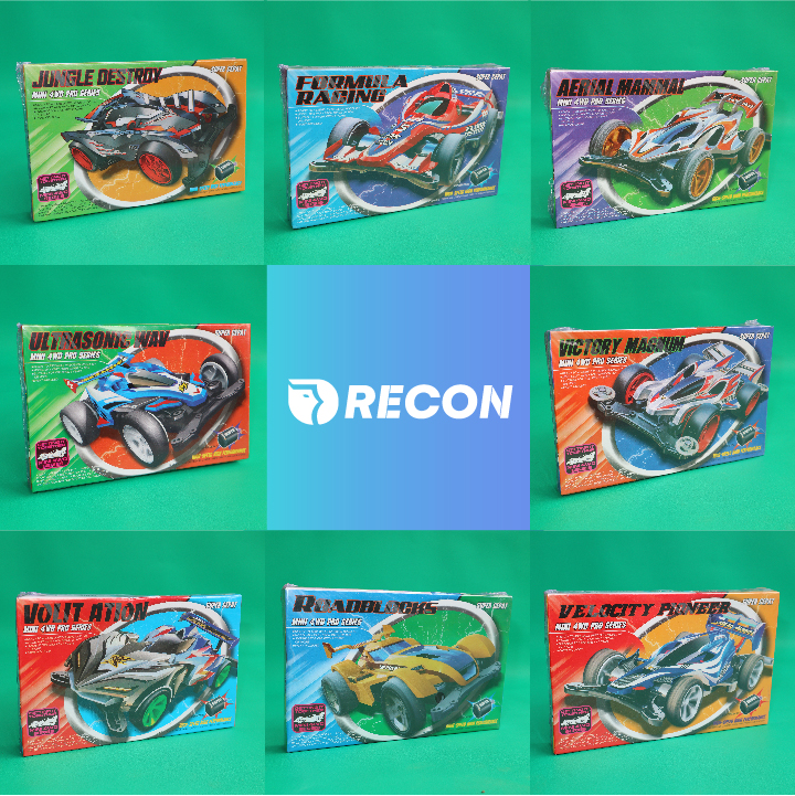 Tamiya murah Mini 4WD Mobil Tamia Dinamo supercepat