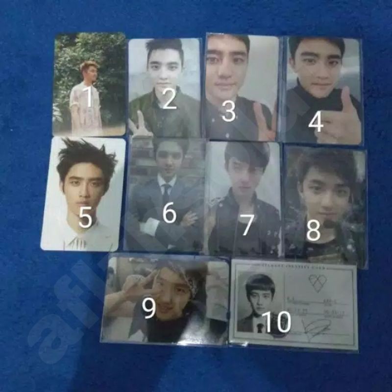 Official Photocard D.O. Kyungsoo Exo