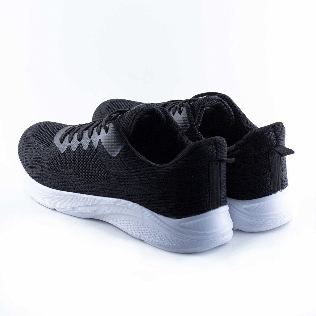 Dans Motheo Sepatu Sneakers Pria - Black/White