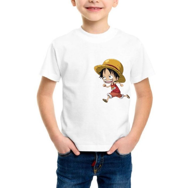 N2-KAOS ANAK ONE PIECE/KAOS DISTRO ANAK