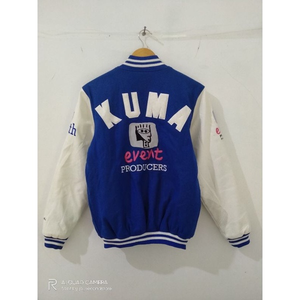 varsity lengan kulit varsity second