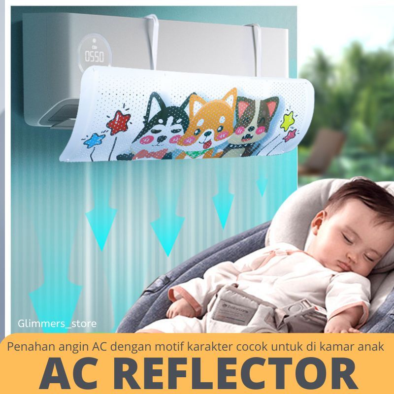 Talang Ac penahan hembusan angin ac versi terbaru