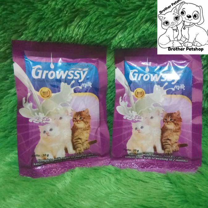 PERAWATAN HEWAN SUSU GROWSSY - SUSU KUCING - GROWSSY SUSU ANAK KUCING - SUSU GROWSSY PERLENGKAPAN