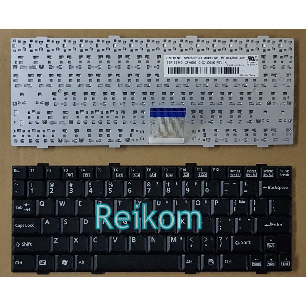 Keyboard Laptop Notebook Fujitsu Lifebook MH380 T580 TH550