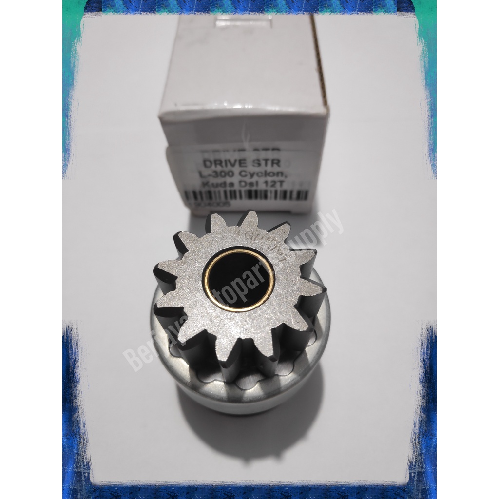 BENDIX STARTER L300 DIESEL KUDA DIESEL GIGI 12 BENDIK BENDIT CLUTCH